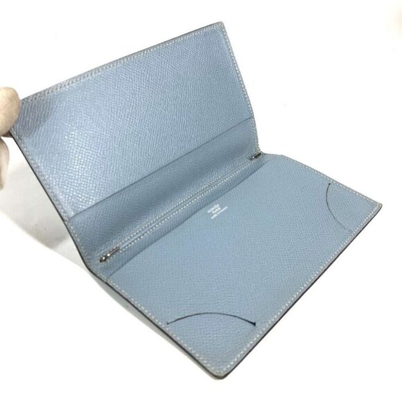HERMES Agenda vision System notebook stationery Notebook cover Leather blue - Picture 9 of 16
